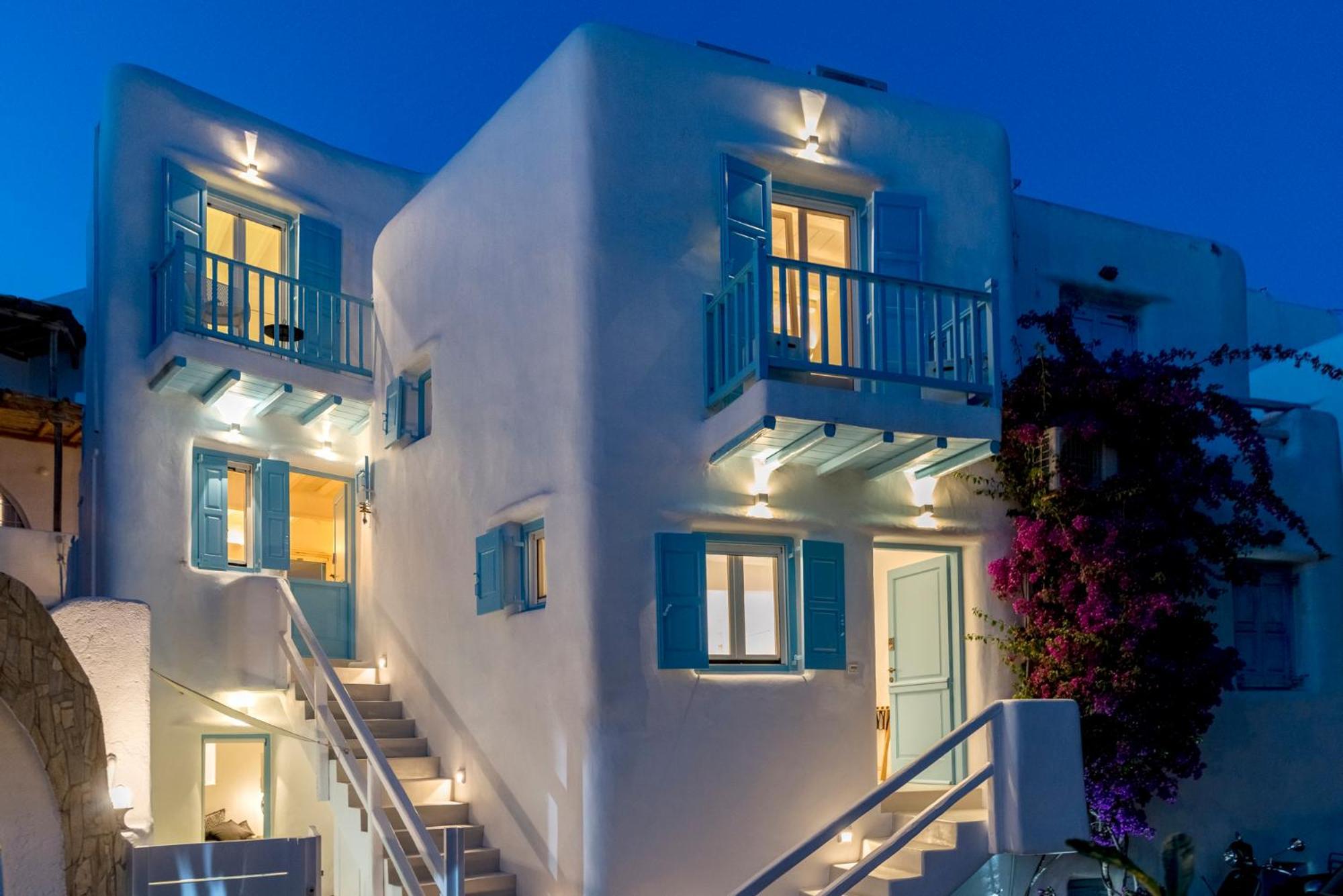 Mykonian Mews Luxury Suites Psarrou Exterior foto