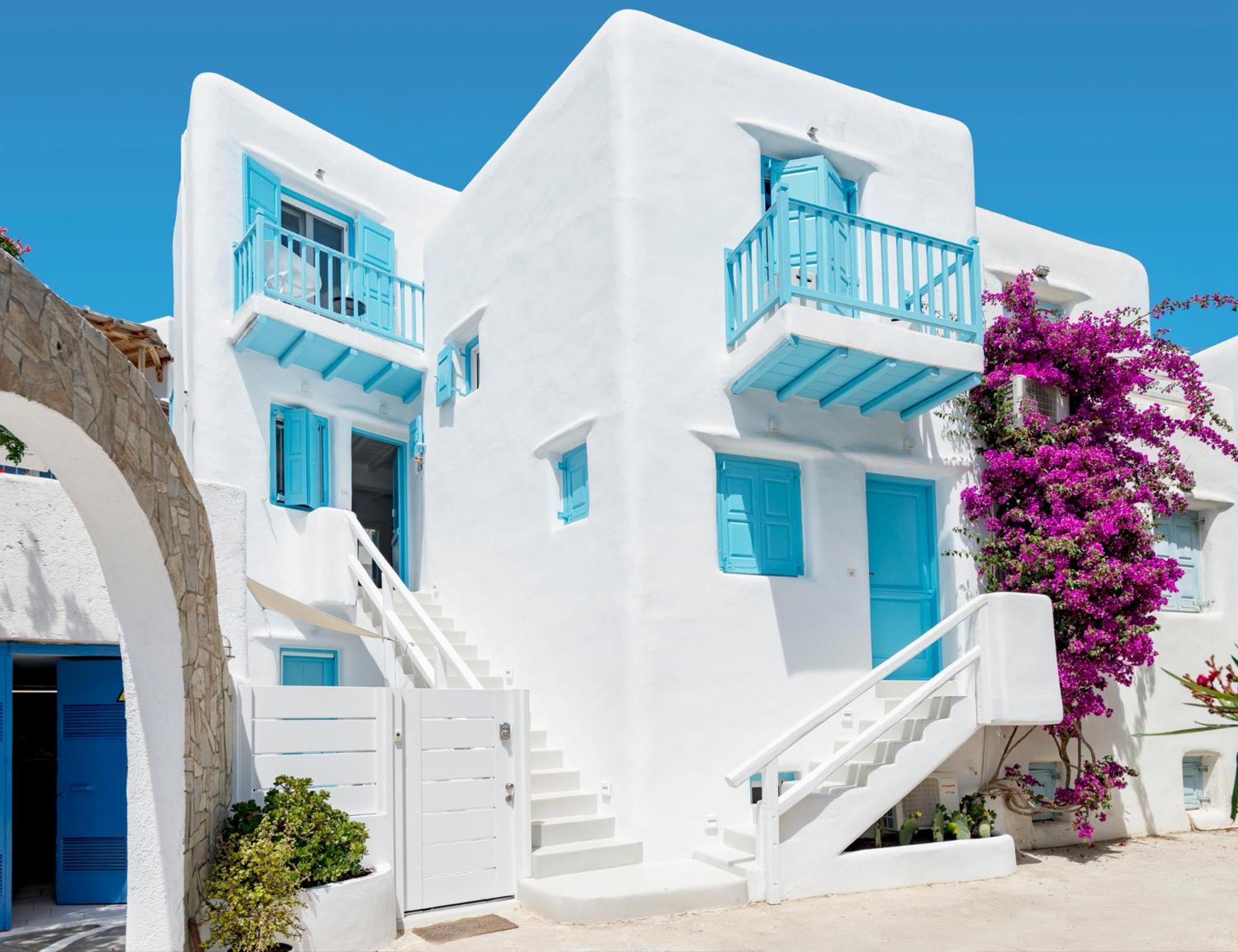 Mykonian Mews Luxury Suites Psarrou Exterior foto